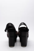 RRP€255 RUCOLINE Leather & Rabbit Fur Slingback Sandals US6 EU36 UK3 High Heel gallery photo number 3