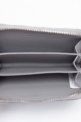 RRP€345 BOTTEGA VENETA Intrecciato Leather Mini Wallet Zipped Made in Italy gallery photo number 8