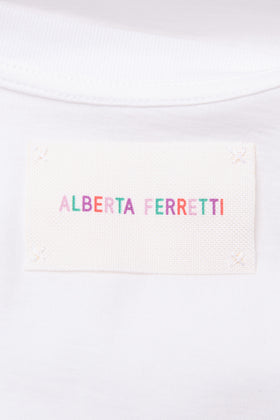 RRP€215 ALBERTA FERRETTI Oversized T-Shirt Top Size XXS Embroidered Patch gallery photo number 8