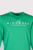 JOHN RICHMOND Pullover Sweatshirt Size S Logo 'IT'S ONLY ROCK 'N' ROLL' Front gallery photo number 5