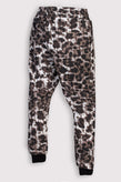 JOHN RICHMOND Jogger Trousers Size M Drawstring Waist Logo Monogram Animal Print gallery photo number 8