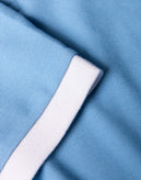 JOHN RICHMOND Pique Cotton Polo Shirt L Half Button Logo Patch Short Sleeve gallery photo number 9