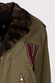RRP€810 VERSUS VERSACE Jacket US38 IT48 M Lions Buttons V Patch Squirrel Fur gallery photo number 4