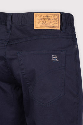 HARMONT & BLAINE Bermuda Narrow Shorts W34 Stretch Garment Dye 5-Pocket Design gallery photo number 5