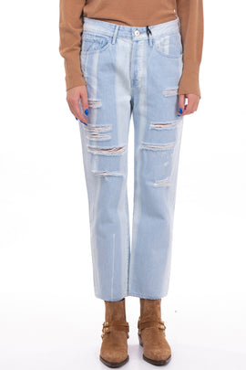 RRP €270 3X1 Jeans W27 Faded Ripped Made in USA