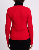 RRP€990 BOTTEGA VENETA Jumper Size M Compact Pom Pom Scoop Neck Made in Italy gallery photo number 7