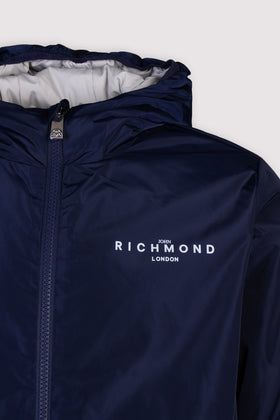 RRP €550 JOHN RICHMOND X Blouson Jacket IT52 US42 XL Logo Full Zip Hooded gallery photo number 7