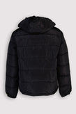 RRP €550 JOHN RICHMOND X Quilted Jacket IT50 US40 L Black Embroidered Logo gallery photo number 2