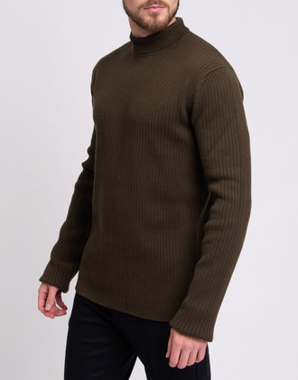 RRP €790 BOTTEGA VENETA Cashmere & Wool Jumper Size S Ribbed Knit  High Neck gallery photo number 6