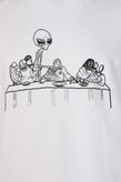 RRP€325 TOM REBL Hoodie Size XL UFO Dinner Printed Front Made in Italy gallery photo number 5