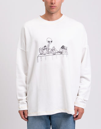 RRP €189 TOM REBL Sweatshirt Size XXL Printed Front Crew Neck Made in Italy gallery photo number 4