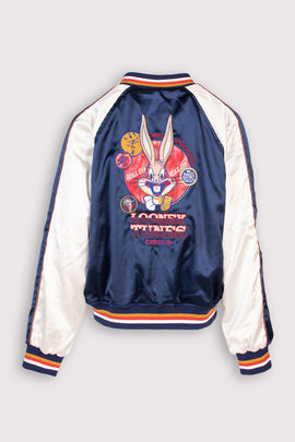 RRP€200 MOACONCEPT x LOONEY TUNES Bugs Bunny Varsity Jacket Size M Embroidered