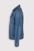 LEE Rider Denim Jacket Size S Blue Garment Dye Button Front Collared gallery photo number 2
