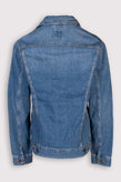 LEE Rider Denim Jacket Size S Blue Garment Dye Button Front Collared gallery photo number 3