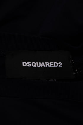 RRP €205 DSQUARED2 T-Shirt Top Size 2XL Coated Logo Short Sleeve Crew Neck gallery photo number 3