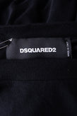 RRP€219 DSQUARED2 T-Shirt Size S Black Print Logo Short Sleeves Round Collar gallery photo number 3