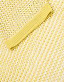 RRP €750 BOTTEGA VENETA SALON 01 Polo Shirt Size S Open Fishnet Knit Yellow gallery photo number 6