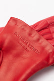 RRP€450 BOTTEGA VENETA Leather Gloves Size M / 7.5 Croc Pattern Cashmere Lined gallery photo number 5