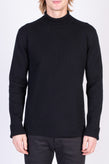 RRP €790 BOTTEGA VENETA Cashmere & Wool Black Jumper Size XS Ribbed Roll Neck gallery photo number 2