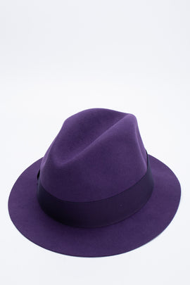 RRP€879 LORO PIANA Hare Hair & Cashmere Felt Mia Trilby Hat Size S Made in Italy