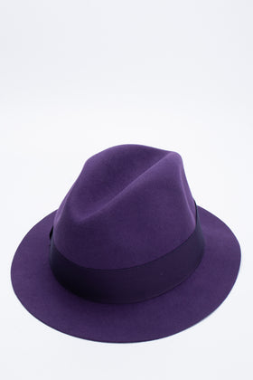 RRP€879 LORO PIANA Hare Hair & Cashmere Felt Mia Trilby Hat Size S Made in Italy gallery photo number 2