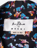 RRP €455 MARNI x BRUNO BONETTO Shirt US38 IT48 M Pity Party Print Long Sleeve gallery photo number 10