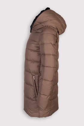 RRP€480 DUVETICA Carys Down Quilted Jacket IT42 US6 UK10 M Padded Hooded gallery photo number 2