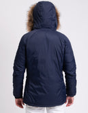 RRP€475 ALESSANDRO DELL'ACQUA Blue Parka Jacket IT46 US36 M Drawstring Waist gallery photo number 6