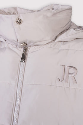 RRP€550 JOHN RICHMOND X Quilted Jacket IT50 US40 L Embroidered Logo Padded gallery photo number 5