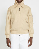 RRP €239 JOHN RICHMOND X Coach Jacket US38 IT48 M Padded Beige Embroidered Logo gallery photo number 3