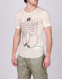 RRP €320 DSQUARED2 Wool T-Shirt Top Size L Vulgar Embroidery Short Sleeve gallery photo number 6