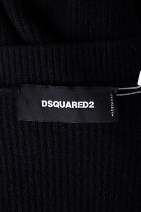 RRP€815 DSQUARED2 Jumper Dress Size XS Angora & Wool Blend Ribbed Crew Neck gallery photo number 10