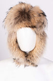 RRP €189 WOOLRICH Arctic Trapper Cap Size S Wool Blend Contrast Finnraccoon Fur gallery photo number 3