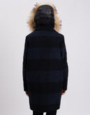 RRP€861 WOOLRICH 3 in 1 Coat Size L Alpaca Mohair Wool Blend Down Gilet Check gallery photo number 7