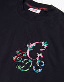 RRP€245 GCDS T-Shirt Top Size L Multicolour Embroidered Cropped Made in Italy gallery photo number 6