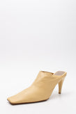 RRP€680 BOTTEGA VENETA Crunch Lux Leather Mule Shoes US11 EU41  UK8 Square Toe gallery photo number 3