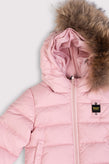 RRP€205 BLAUER USA Baby Down Quilted Jacket Size 9M Detachable Raccoon Fur gallery photo number 4