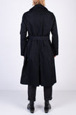 RRP €790 RANDOM IDENTITIES Military Trench Coat Size L Transparent Chest Pocket gallery photo number 5