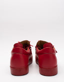 RRP€650 GIUSEPPE ZANOTTI Leather Sneakers US16 UK15 EU49 Red Made in Italy gallery photo number 6