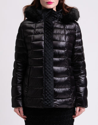 RRP€320 TOY G Quilted Jacket Plus Size 47 XL Faux Fur Trim Removable Hood gallery photo number 5