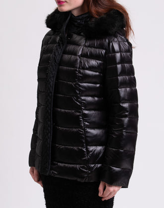 RRP€320 TOY G Quilted Jacket Plus Size 47 XL Faux Fur Trim Removable Hood gallery photo number 6