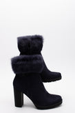 RRP€195 LAURA BIAGIOTTI Ankle Boots US6 UK3 EU36 Blue Logo gallery photo number 1