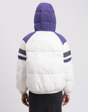 RRP€299 JOHN RICHMOND X Puffer Jacket IT40 US4 S Embroidered Logo Hooded gallery photo number 7