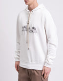 RRP€189 TOM REBL Hoodie Size XXL Printed Front Drawstring Hood Made in Italy gallery photo number 6
