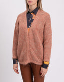 RRP€255 VANESSA BRUNO Cardigan Size S Alpaca & Mohair Wool Blend Open Front gallery photo number 6