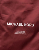 RRP€250 MICHAEL KORS Ripstop Quilted Vest Size L Red Water Repellent High Neck gallery photo number 12