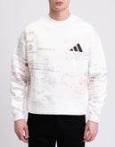 RRP €260 YEEZY SEASON 5 x ADIDAS Pullover Sweatshirt Size XS Typography Print gallery photo number 5