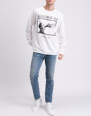 RRP €185 TOM REBL x PERRY COLANTE White Sweatshirt Size S Pullover Crew Neck gallery photo number 3
