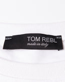 RRP €185 TOM REBL x PERRY COLANTE White Sweatshirt Size S Pullover Crew Neck gallery photo number 10