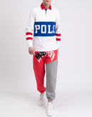 RRP €526 CHINATOWN MARKET Jogger Trousers Size L Coated Front Made in USA gallery photo number 1